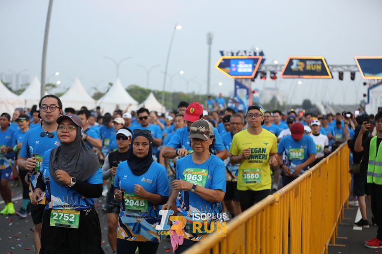 Race photo from ISOPlus Run 2024 Jakarta