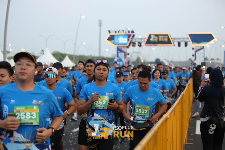 Race photo from ISOPlus Run 2024 Jakarta