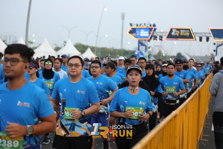 Race photo from ISOPlus Run 2024 Jakarta