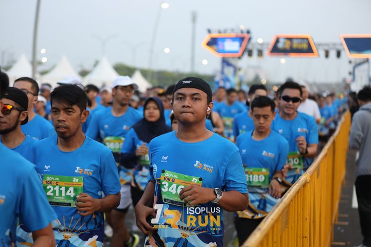 Race photo from ISOPlus Run 2024 Jakarta