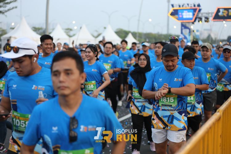 Race photo from ISOPlus Run 2024 Jakarta