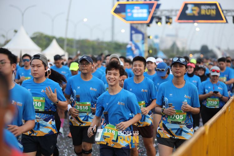 Race photo from ISOPlus Run 2024 Jakarta