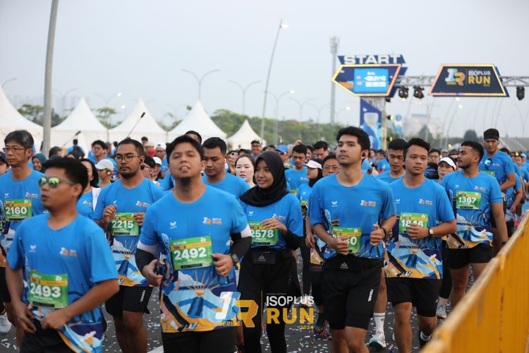 Race photo from ISOPlus Run 2024 Jakarta