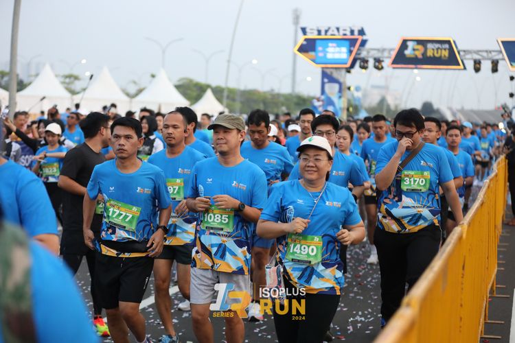 Race photo from ISOPlus Run 2024 Jakarta
