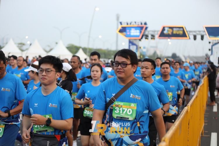Race photo from ISOPlus Run 2024 Jakarta