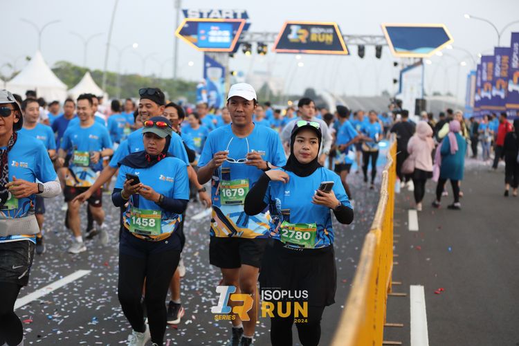 Race photo from ISOPlus Run 2024 Jakarta