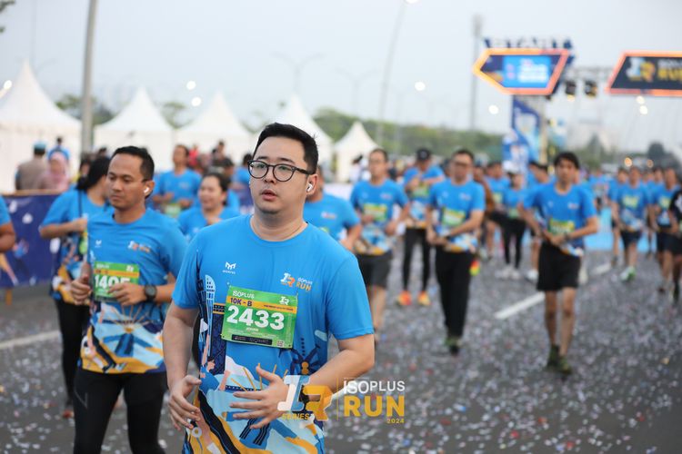 Race photo from ISOPlus Run 2024 Jakarta
