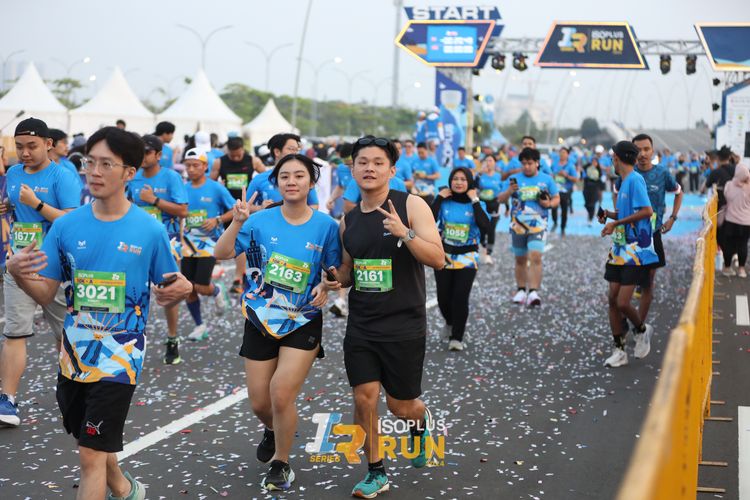 Race photo from ISOPlus Run 2024 Jakarta