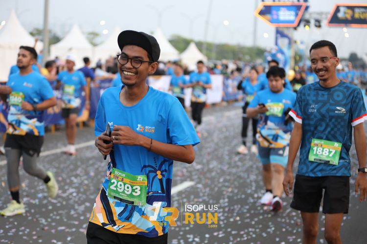 Race photo from ISOPlus Run 2024 Jakarta