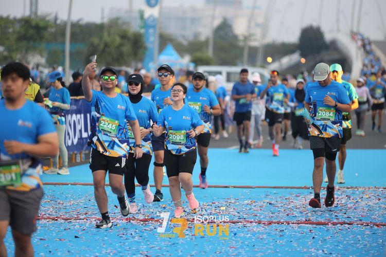 Race photo from ISOPlus Run 2024 Jakarta