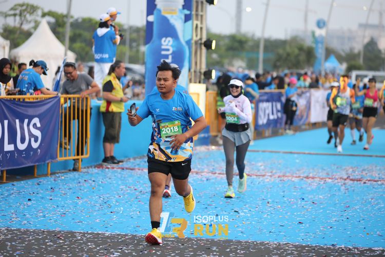 Race photo from ISOPlus Run 2024 Jakarta