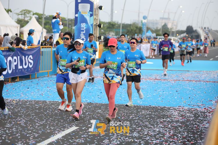 Race photo from ISOPlus Run 2024 Jakarta