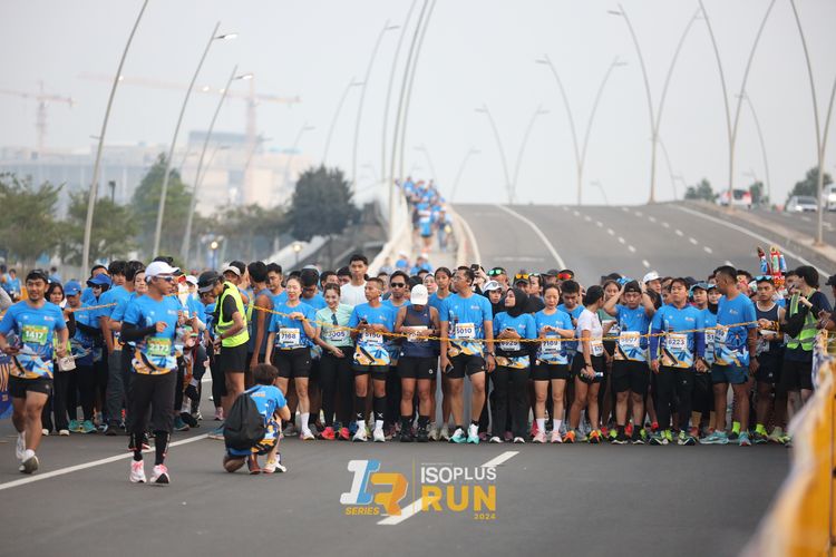 Race photo from ISOPlus Run 2024 Jakarta