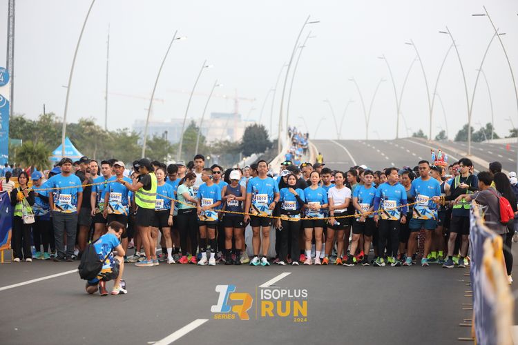 Race photo from ISOPlus Run 2024 Jakarta