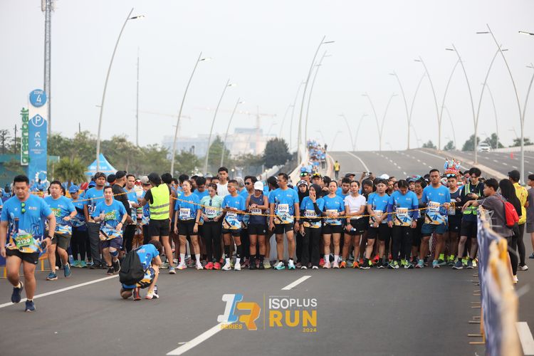 Race photo from ISOPlus Run 2024 Jakarta