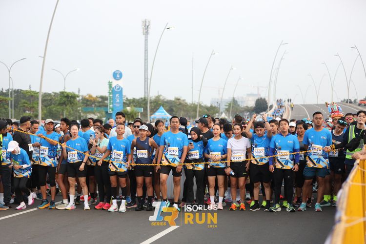 Race photo from ISOPlus Run 2024 Jakarta