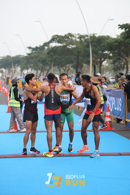 Race photo from ISOPlus Run 2024 Jakarta