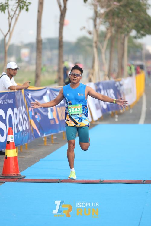 Race photo from ISOPlus Run 2024 Jakarta