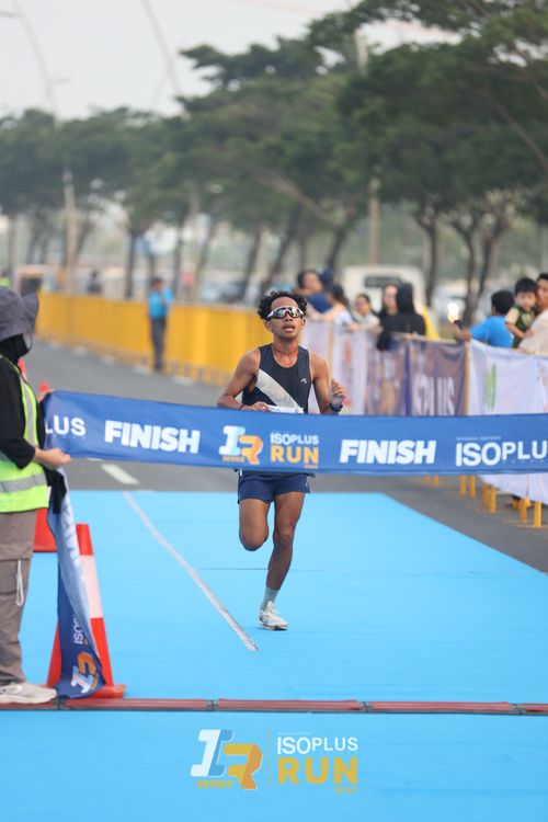 Race photo from ISOPlus Run 2024 Jakarta