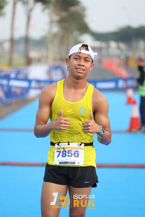 Race photo from ISOPlus Run 2024 Jakarta