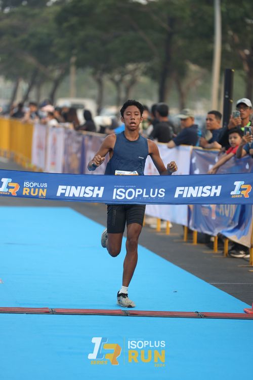 Race photo from ISOPlus Run 2024 Jakarta