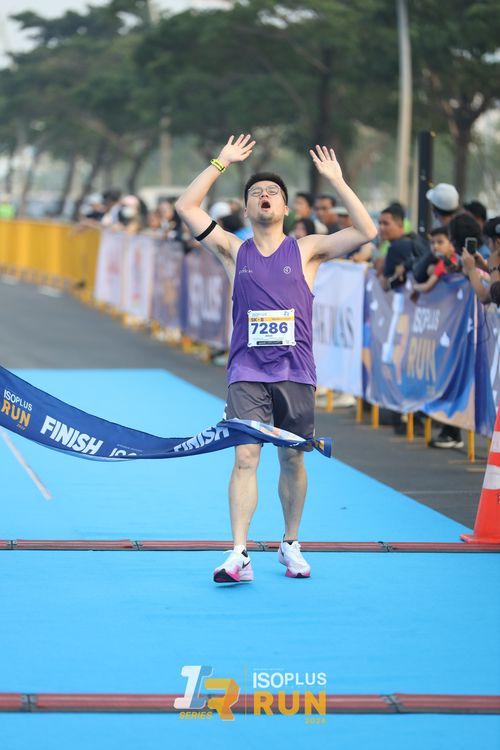 Race photo from ISOPlus Run 2024 Jakarta