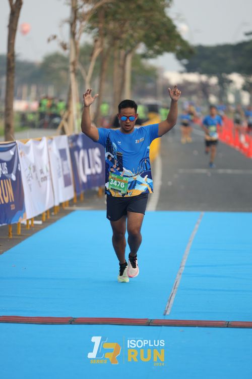 Race photo from ISOPlus Run 2024 Jakarta