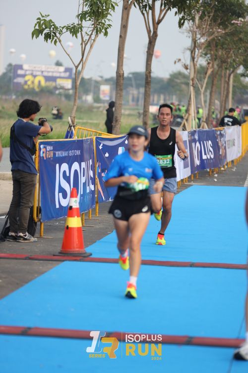Race photo from ISOPlus Run 2024 Jakarta