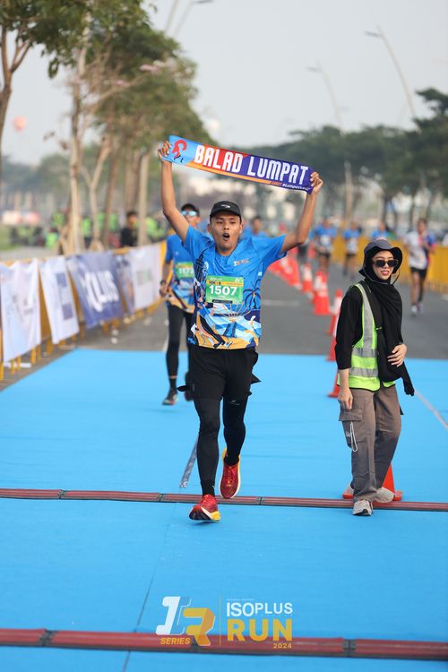 Race photo from ISOPlus Run 2024 Jakarta