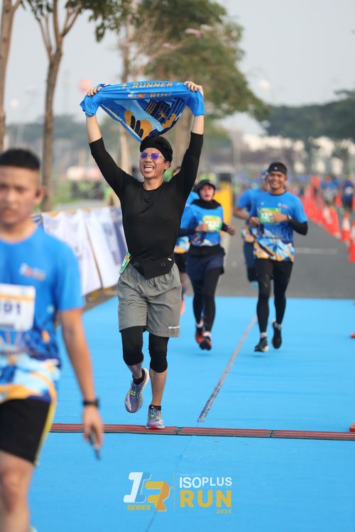 Race photo from ISOPlus Run 2024 Jakarta