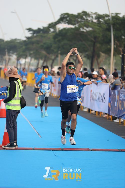 Race photo from ISOPlus Run 2024 Jakarta