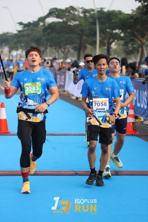 Race photo from ISOPlus Run 2024 Jakarta