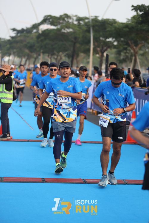 Race photo from ISOPlus Run 2024 Jakarta
