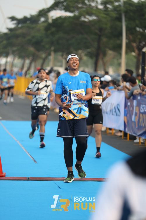 Race photo from ISOPlus Run 2024 Jakarta