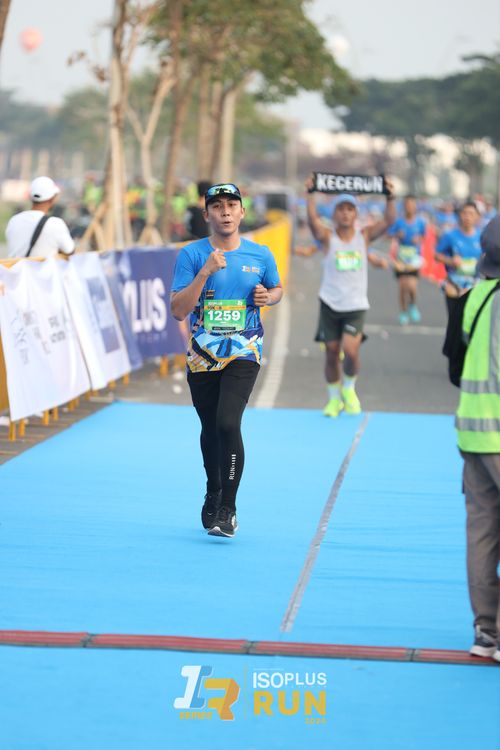 Race photo from ISOPlus Run 2024 Jakarta
