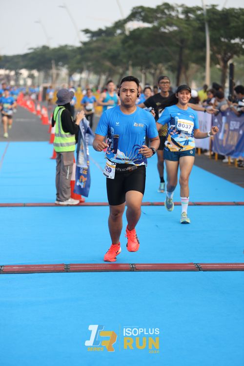 Race photo from ISOPlus Run 2024 Jakarta