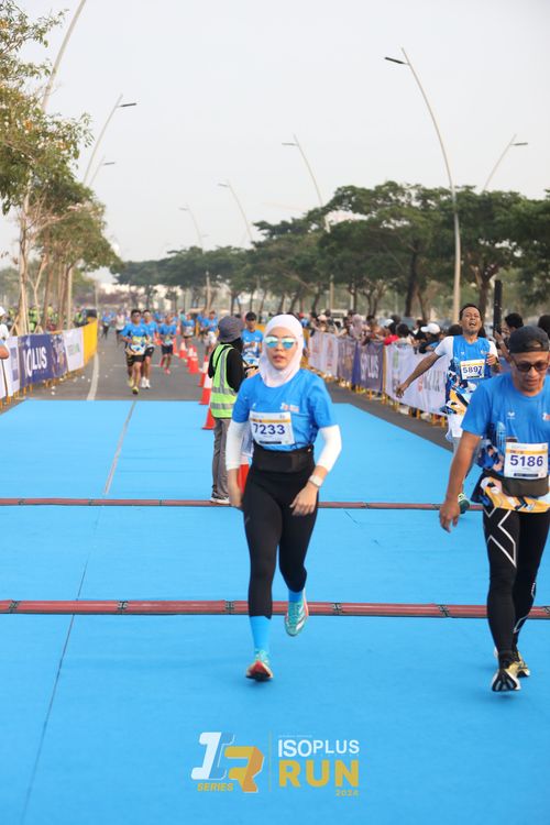 Race photo from ISOPlus Run 2024 Jakarta
