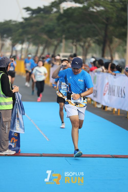 Race photo from ISOPlus Run 2024 Jakarta