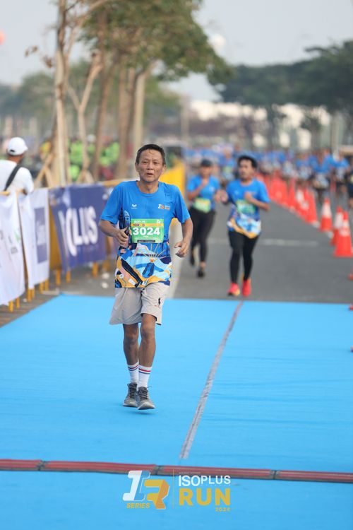 Race photo from ISOPlus Run 2024 Jakarta