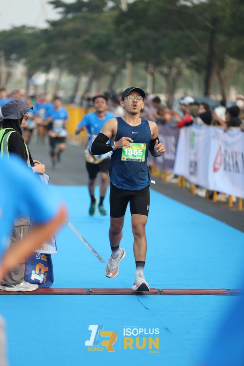 Race photo from ISOPlus Run 2024 Jakarta