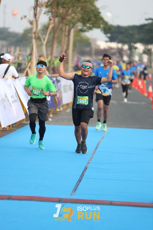Race photo from ISOPlus Run 2024 Jakarta