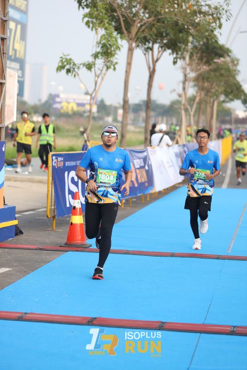 Race photo from ISOPlus Run 2024 Jakarta