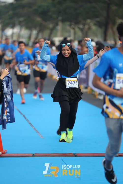Race photo from ISOPlus Run 2024 Jakarta