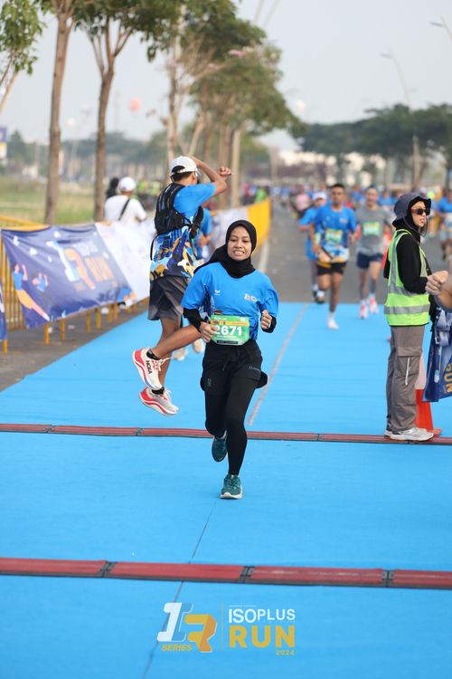 Race photo from ISOPlus Run 2024 Jakarta