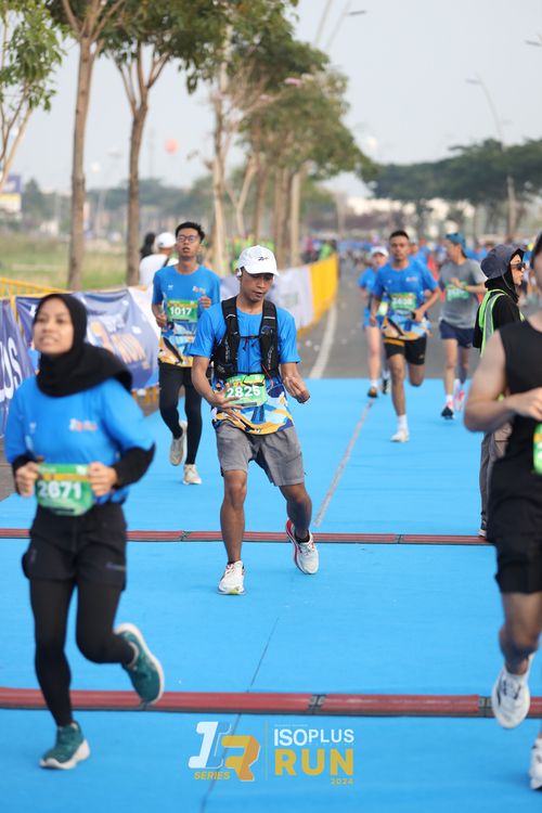 Race photo from ISOPlus Run 2024 Jakarta