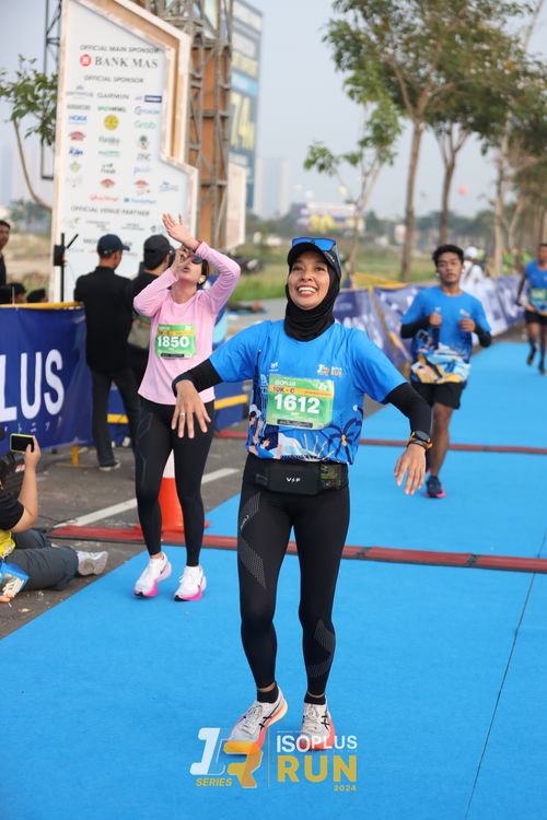 Race photo from ISOPlus Run 2024 Jakarta