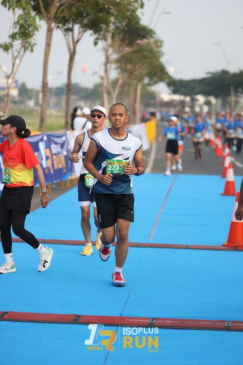 Race photo from ISOPlus Run 2024 Jakarta