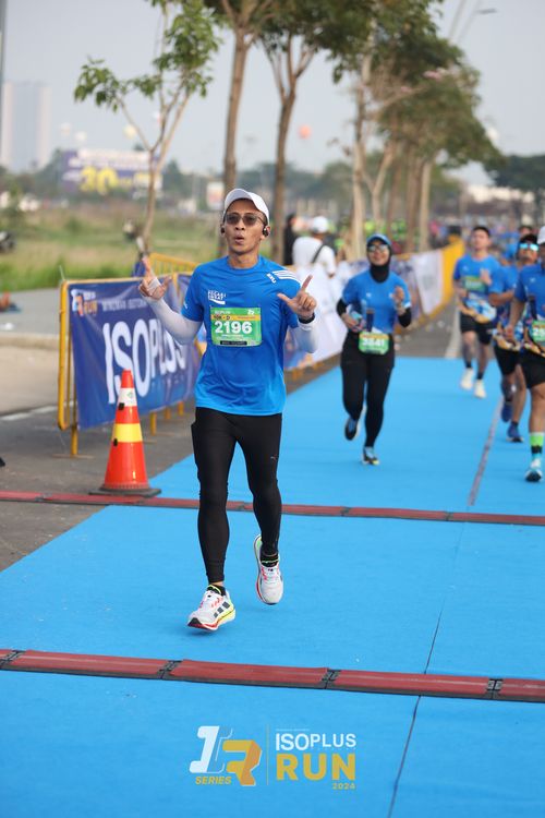 Race photo from ISOPlus Run 2024 Jakarta