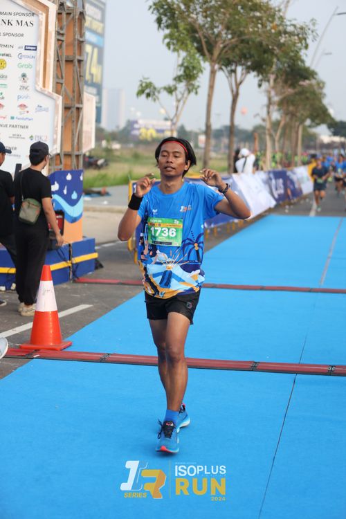 Race photo from ISOPlus Run 2024 Jakarta