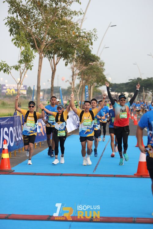 Race photo from ISOPlus Run 2024 Jakarta